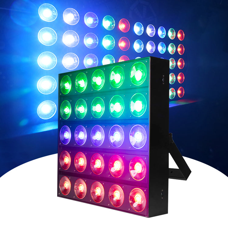 25x10W RGB 5X5 DMX Background LED Matrix Light