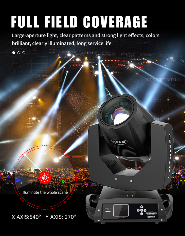 230W DMX512 Sharpy Beam 230 7r Moving Head Light