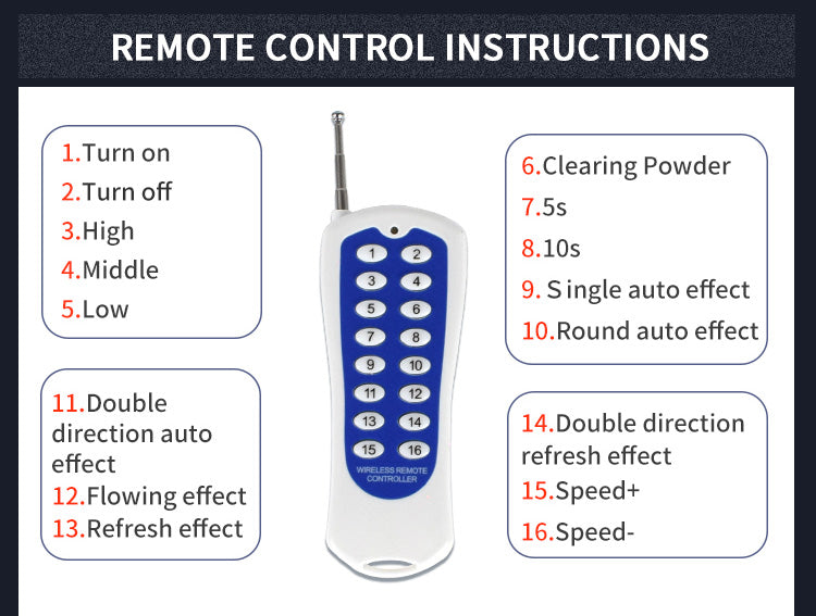 750W DMX Wireless Remote Control Sparkler Cold Spark Machine