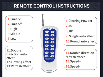 750W DMX Wireless Remote Control Sparkler Cold Spark Machine