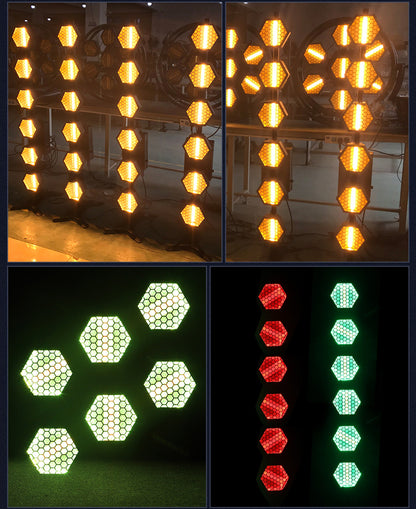 Hexaline P2 6x100W RGB DMX LED Retro Light