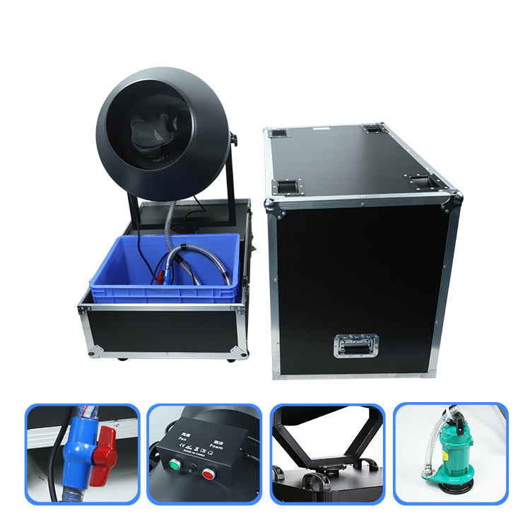 3000W Moving Head Fly Case Integrated Foam Party Machine