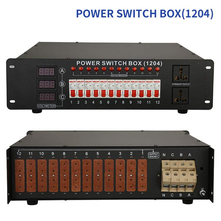 Power Direct Box 12 channel 4KW Digital Dimmer Pack