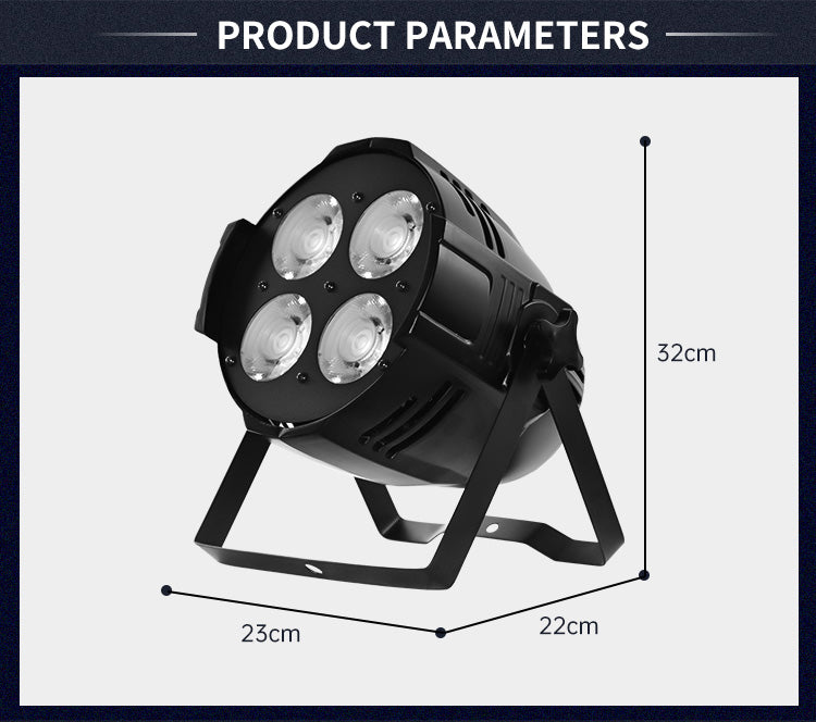 4 Eyes 200W DMX COB Blinder LED Spot Par Light