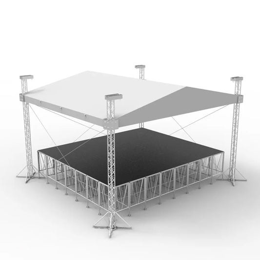 Custom Indoor Outdoor Concert Stage Truss Project System