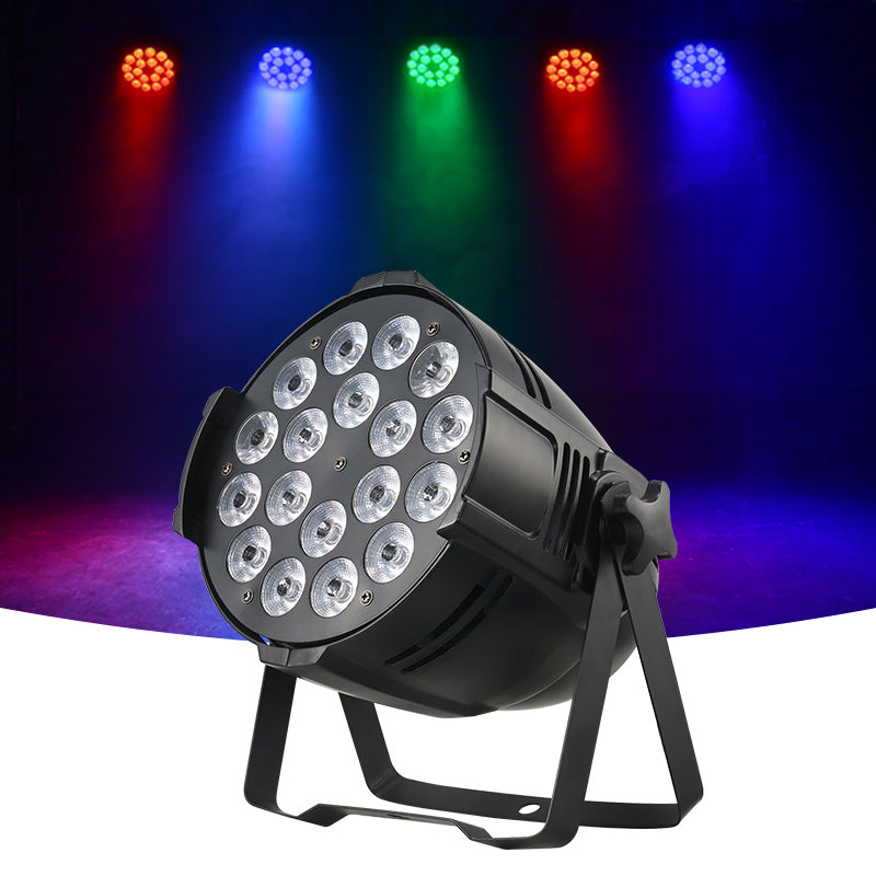 18x15W RGBWA 5in1 Wash LED Par Light DMX Stage Light for Wedding Smart DJ Party