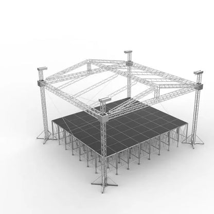 Custom Indoor Outdoor Concert Stage Truss Project System