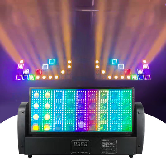 36x3W Warm White DMX LED 648pcs 5050 RGB Auxiliary Wall Washer Moving Head Light For bar Disco Night Club