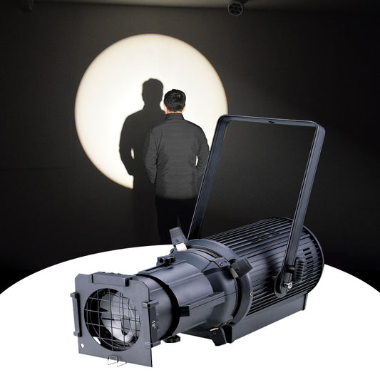 300W Fresnel DMX Zoom Cob LED Image Ellipsoidal Profile Spot Leko Light for Wedding