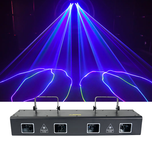 4 Eyes Full Color Line DMX Lazer DMX RGB Laser Lights