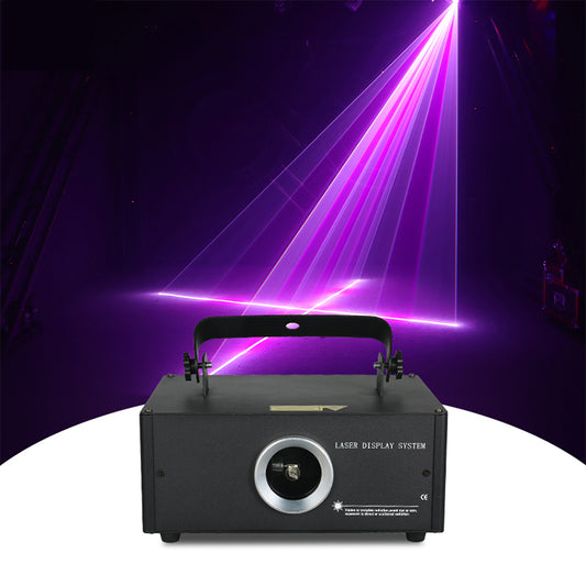 1W Lazer DMX512 Full Color Animation Laser Light