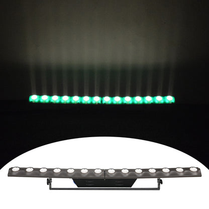 14x3W RGB 3 in 1 14 Golden Matrix DMX512 Linear Bar LED Wall Wash Light For Stage Bar Club