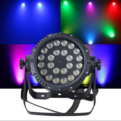 24x10W RGBW 4in1 DMX LED Par Light for Wedding Stage Party Bar Show