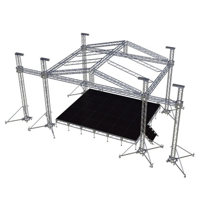 Custom Indoor Outdoor Concert Stage Truss Project System