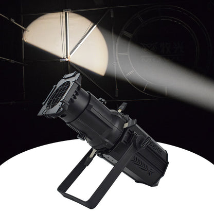 300W Fresnel DMX Zoom Cob LED Image Ellipsoidal Profile Spot Leko Light for Wedding