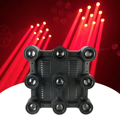 Atmosphere 9x40w RGBW 3*3 DMX512 Beam StrobeLed Matrix Light for Bar dj Stage Disco Club