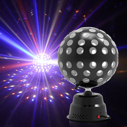 9 Color Rotating DMX Strobe Effect Magic Ball LED Beam Light