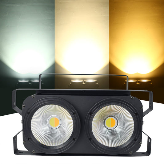 2 Eyes 2*100W DMX512 Blinder Audience Cob LED Par light