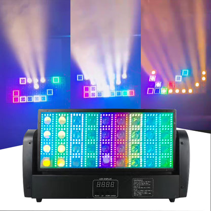 36x3W Warm White DMX LED 648pcs 5050 RGB Auxiliary Wall Washer Moving Head Light For bar Disco Night Club