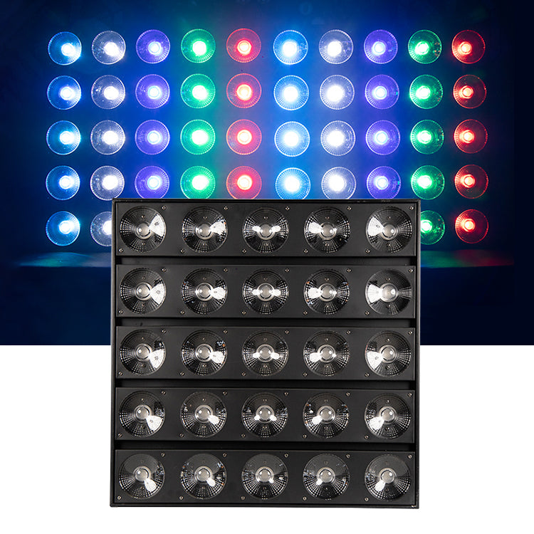 25x10W RGB 5X5 DMX Background LED Matrix Light