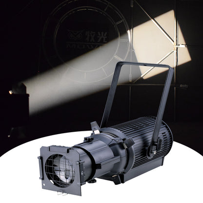 300W Fresnel DMX Zoom Cob LED Image Ellipsoidal Profile Spot Leko Light for Wedding