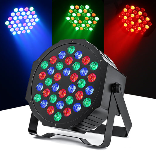 36pcs RGB DMX512 Plastic LED Par Can light