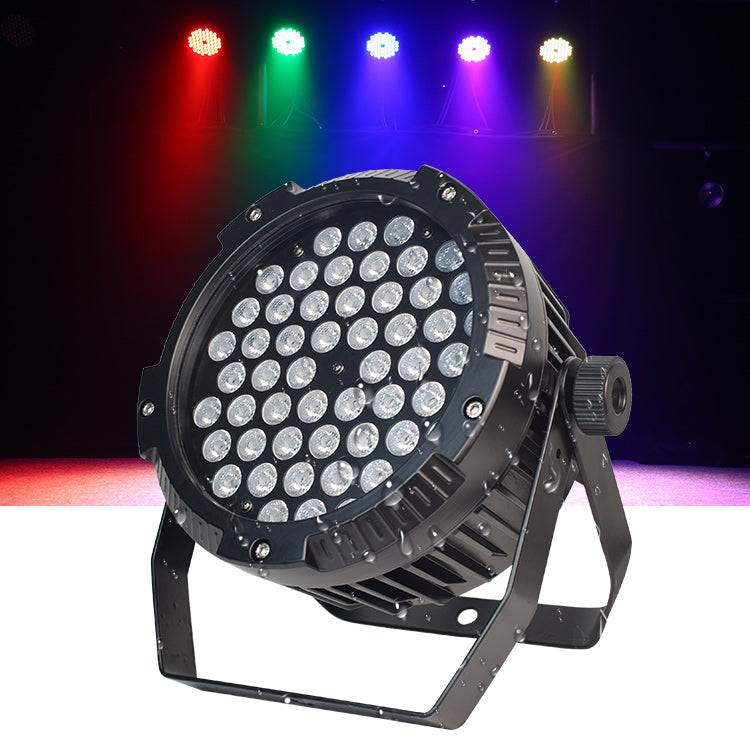 Outdoor Stage 54pcs RGB 3in1 DMX512 Waterproof IP65 LED Par Can light