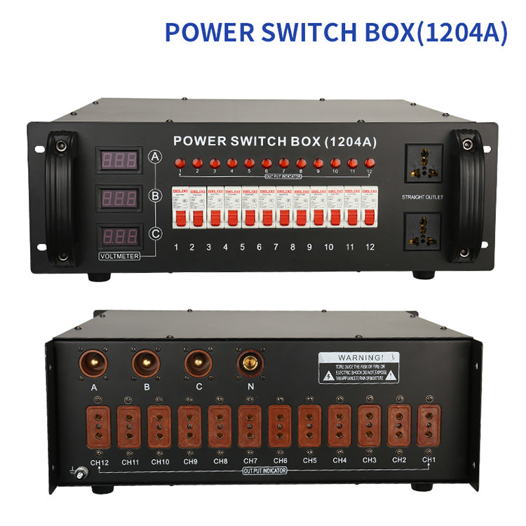 Power Direct Box 12 channel 4KW Digital Dimmer Pack