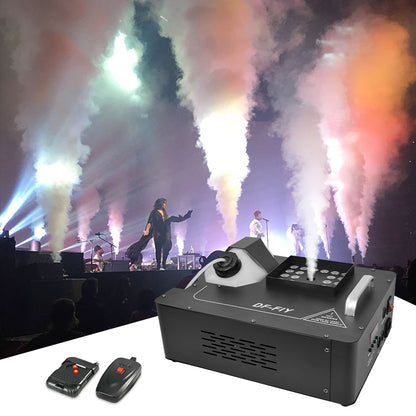 Equipment Fog Machine Vertical LED RGB 3000W Spray Smoke Machine