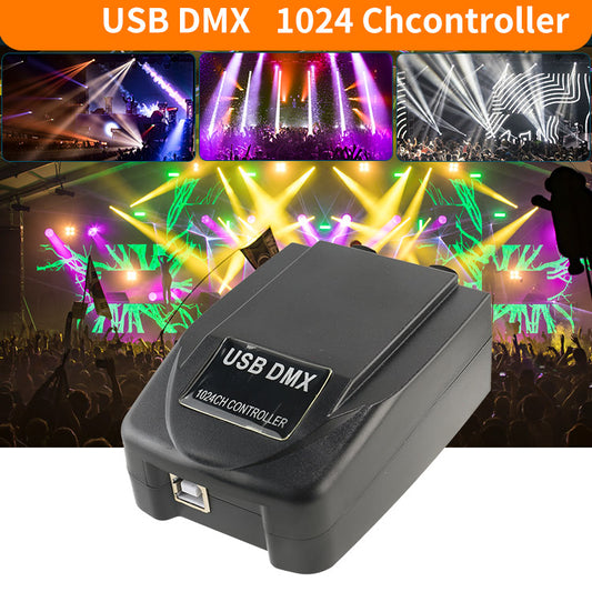 USB DMX Interface Signal Decoded for 1024CH Software DMX Lighting Controller