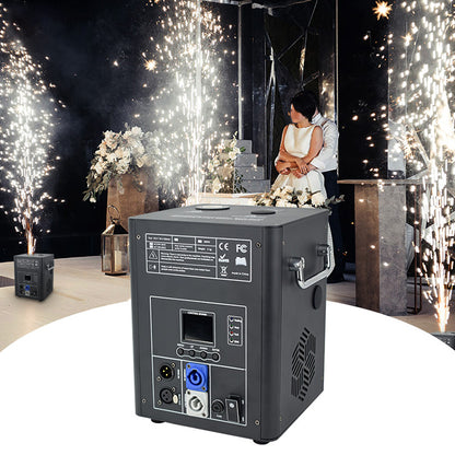 750W DMX Wireless Remote Control Sparkler Cold Spark Machine