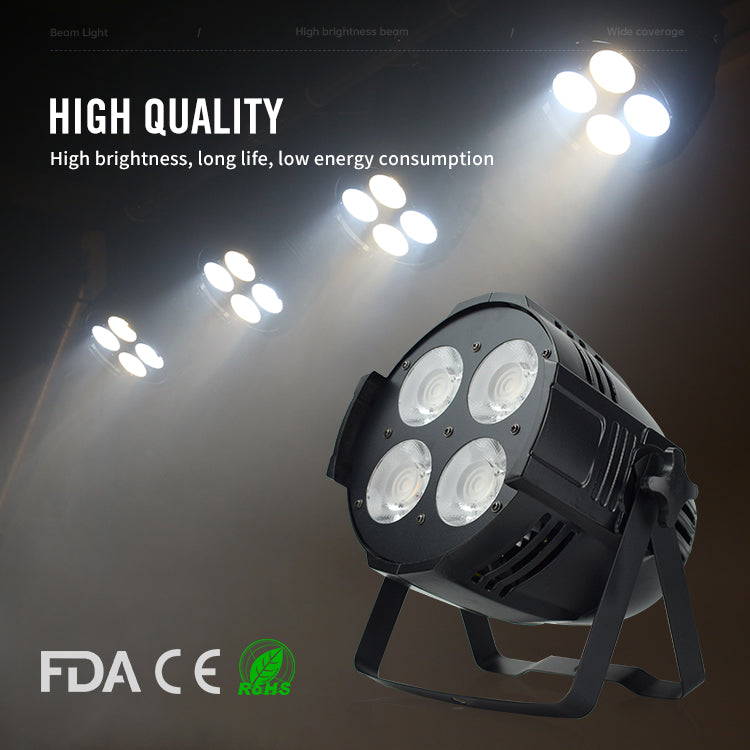 4 Eyes 200W DMX COB Blinder LED Spot Par Light