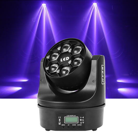 Mini Bee-Eye 6x15W LED Beam Wash Moving Head Light