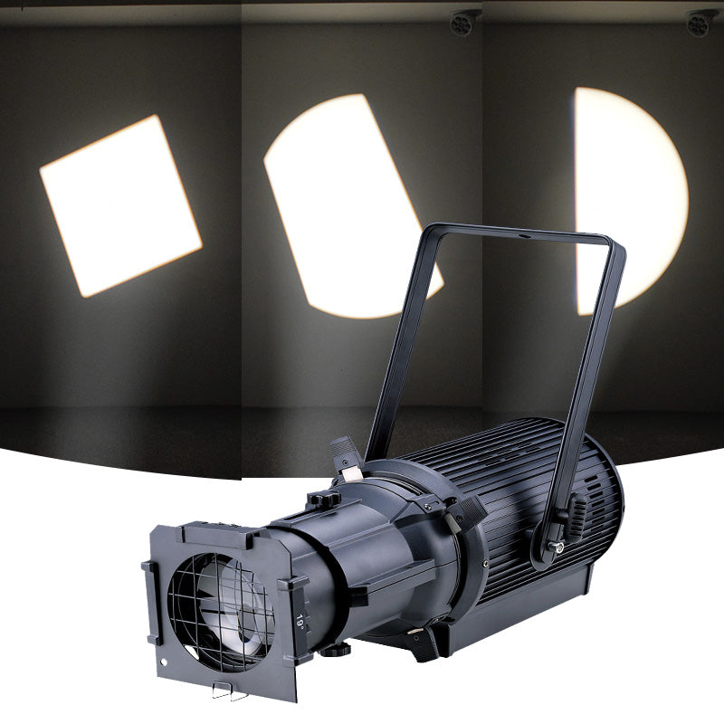 300W Fresnel DMX Zoom Cob LED Image Ellipsoidal Profile Spot Leko Light for Wedding