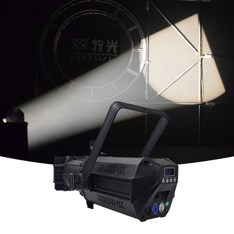 200W Fresnel DMX Zoom Cob LED Image Ellipsoidal Profile Spot Leko Light for Wedding