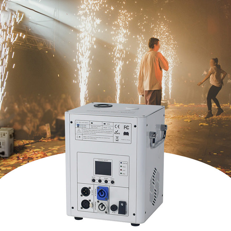 750W DMX Wireless Remote Control Sparkler Cold Spark Machine