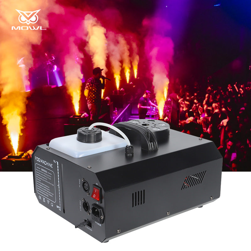 Professional Stage Effect 1500W LED 6 pcs RGB Fog Smoke Machine