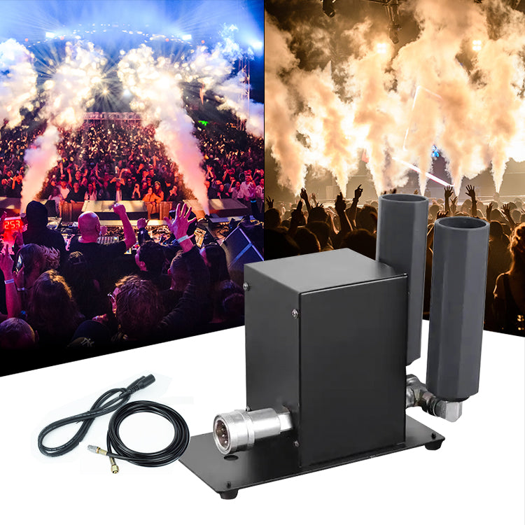 Double Twin Dual Head Tubo Power Stage Co2 Jet Machine – DJ