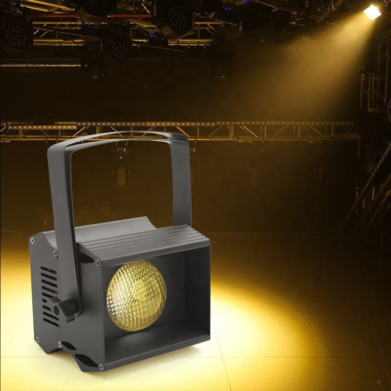 Industry Wholesale Price 100 W Mini 100W Dmx 512 COB LED Par Can Light For Stage Theater Ballroom Wedding