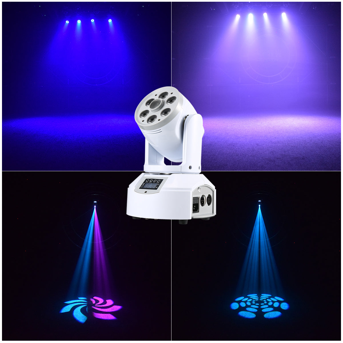 Gemini Mini LED Wash Laser 2in1 Moving Head Light