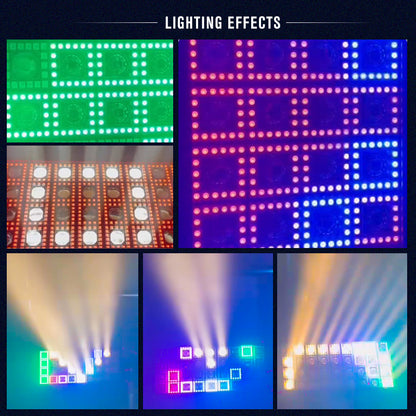 36x3W Warm White DMX LED 648pcs 5050 RGB Auxiliary Wall Washer Moving Head Light For bar Disco Night Club