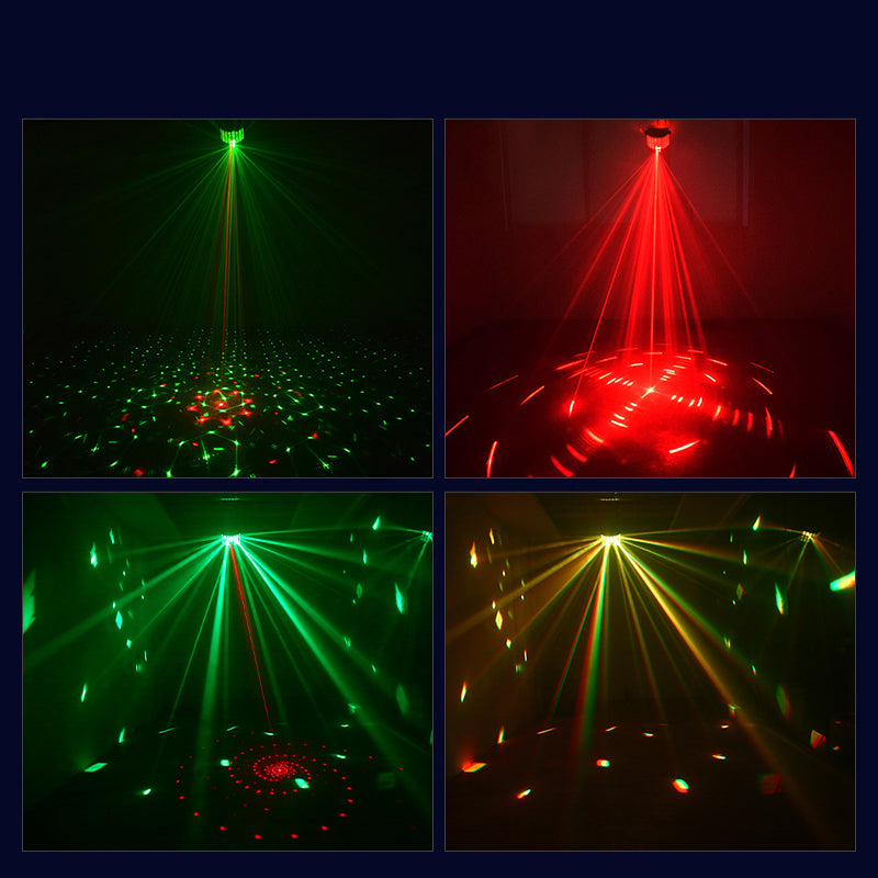 Derby Butterfly DMX 512 Strobe Effect LED Beam Laser Lights