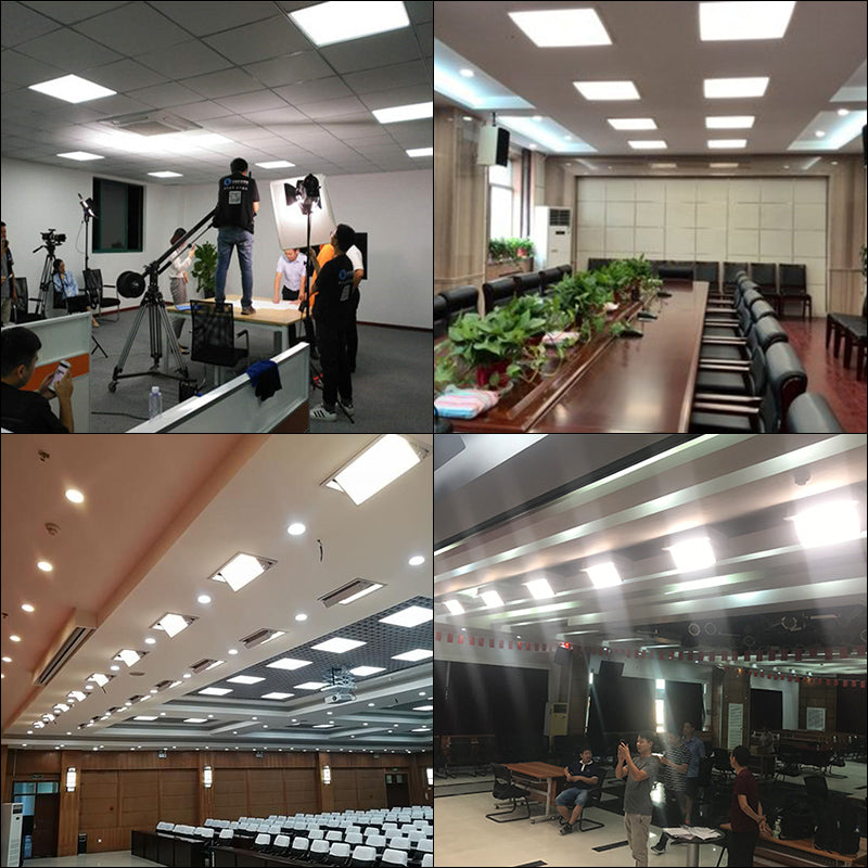 Embedded Ceiling Soft LED Video Panel Light for Stage Audio Studio Conference Meeting