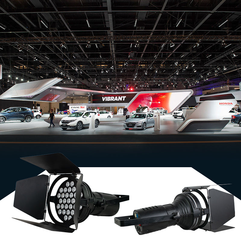 31x10w White Color LED Par Auto Exhibition Light Spotlight for Car Motor Show