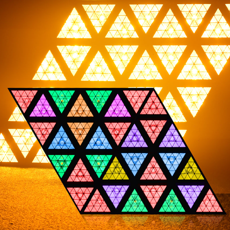 16*30W Led Retro Triangle Background Light LED Matrix Light For Bar Disco Dj Stage