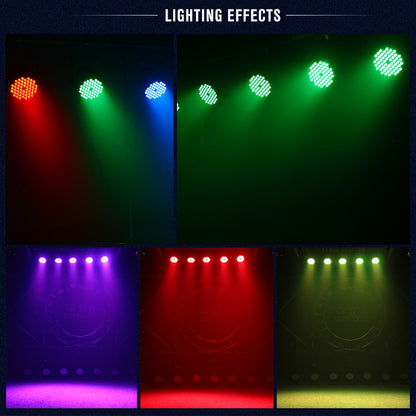 Outdoor Stage 54pcs RGB 3in1 DMX512 Waterproof IP65 LED Par Can light