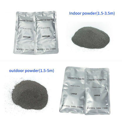 200g Indoor Outdoor Sparkler Fireworks Cold Spark Machine Powder