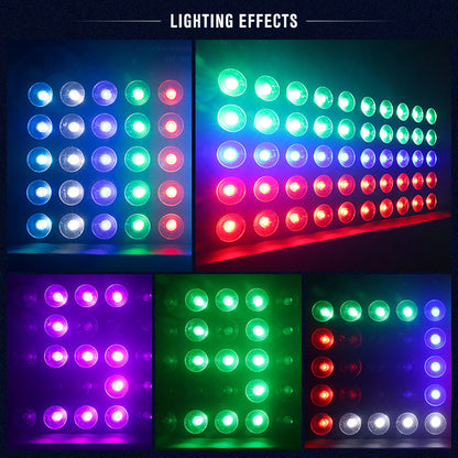 25x10W RGB 5X5 DMX Background LED Matrix Light