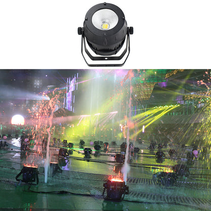 Outdoor Waterproof Ip65 200W Warm Cool White Surface Cob LED Par Light For Stage Event