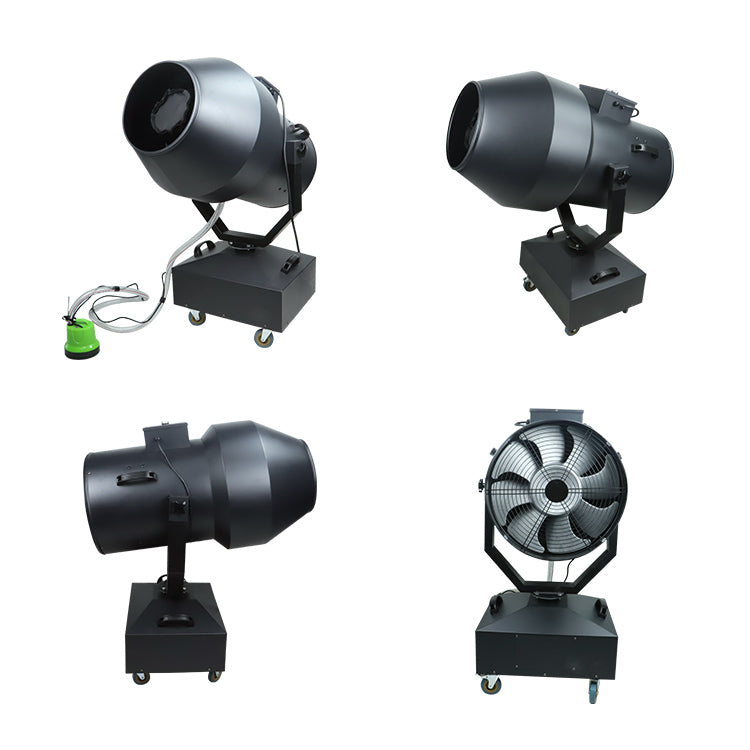 3000w Playground Cannon Party Pool Spray Moving Head Jet Foam Machine